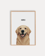 Modern Pet Portrait